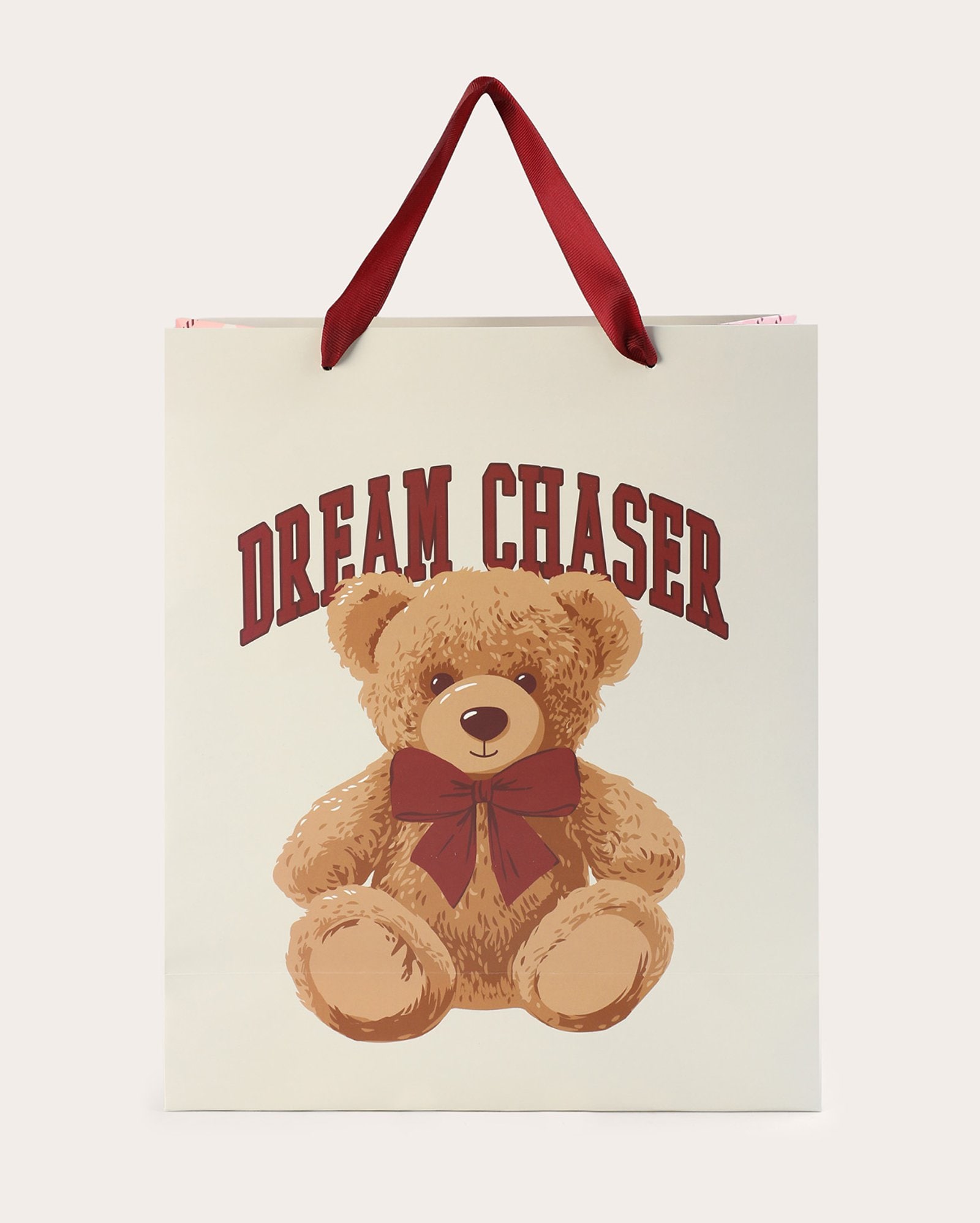 Sacola de presente M urso - multicor