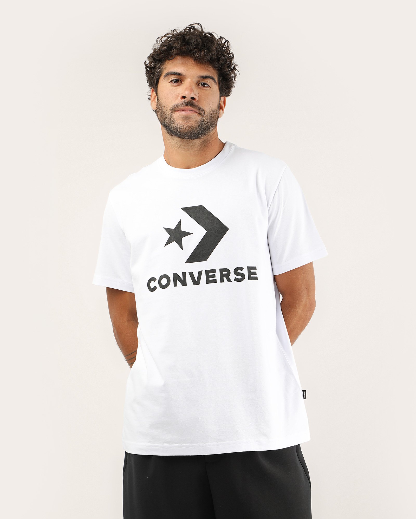 Camiseta masculina Go-To-star - branca | Converse
