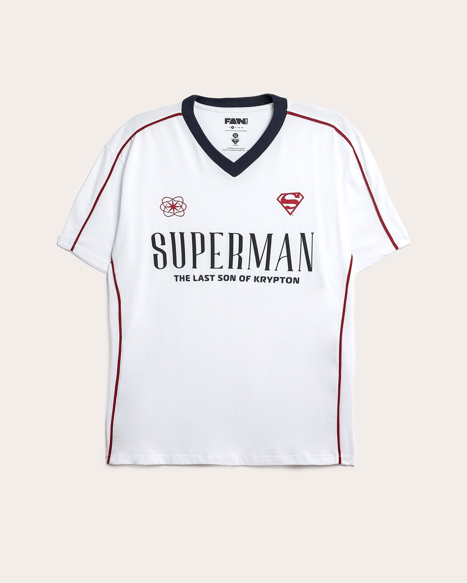 Riachuelo | Camiseta masculina esportiva Superman - branca | FANLAB