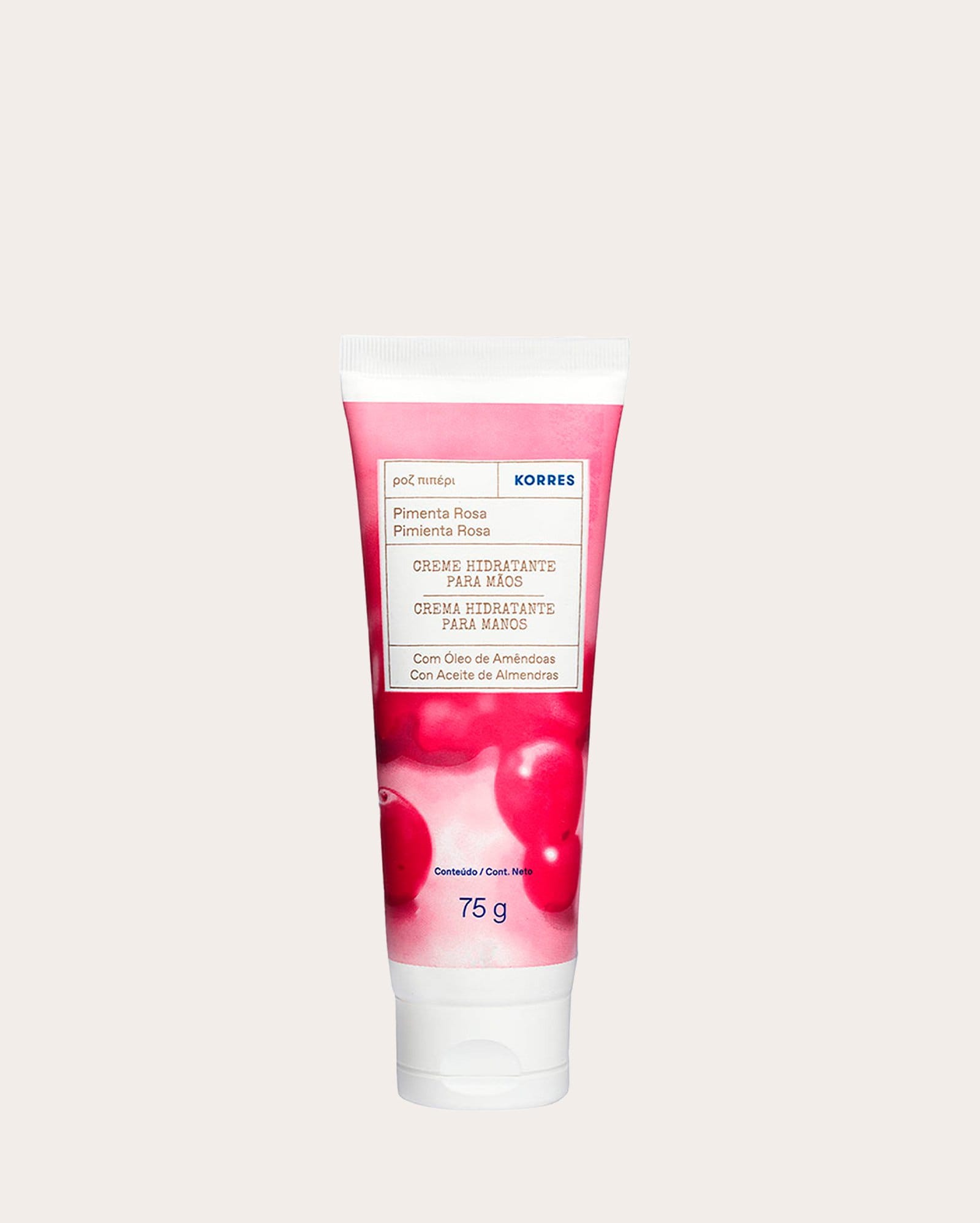Creme para as mãos pimenta rosa 75g | Korres
