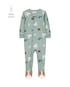 Macacão pijama bebê com pezinho cachorros - verde | Carter's