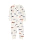 Macacão pijama infantil carros - bege | Carter's