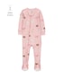 Macacão pijama infantil com pezinho cachorros - rosa | Carter's