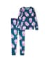 Pijama longo infantil 2 peças em plush bubble tea - verde | Carter's