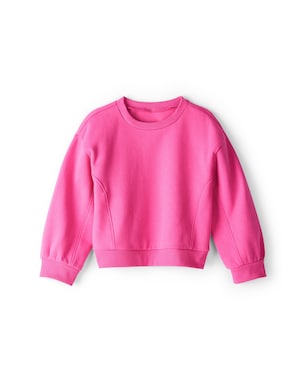 Blusa de moletom infantil básica - rosa | Carter's