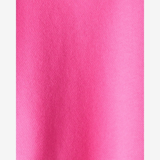 Blusa de moletom infantil básica - rosa | Carter's
