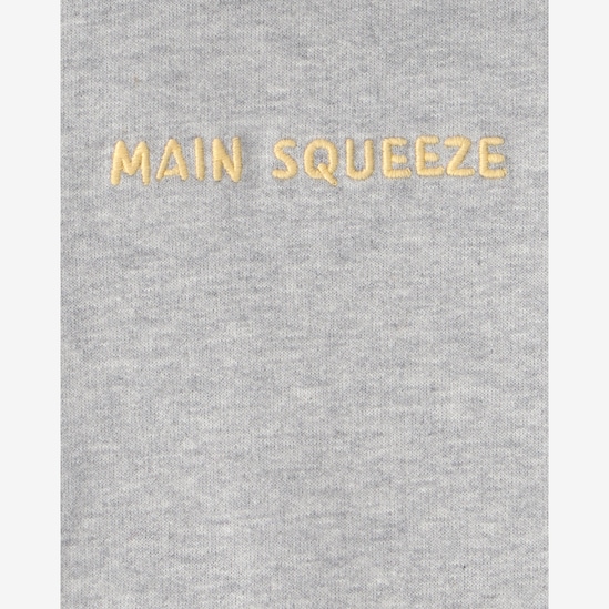 Macaquinho bebê com capuz main squeeze - cinza | Carter's