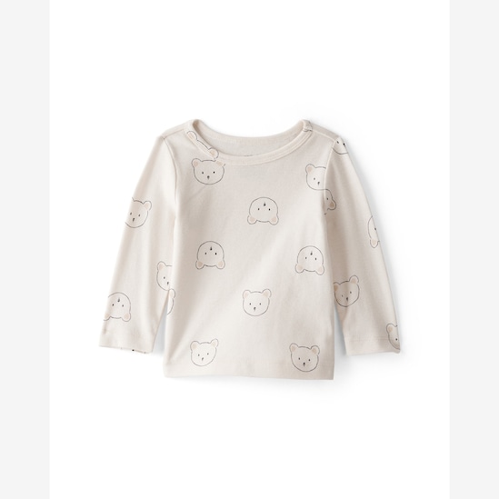 Jardineira bebê sherpa com blusa - multicor | Carter's