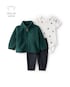 Conjunto longo bebê 3 peças sherpa - multicor | Carter's