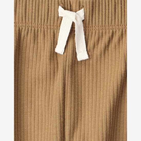 Kit calça bebê 2 peças jogger canelada - multicor | Carter's