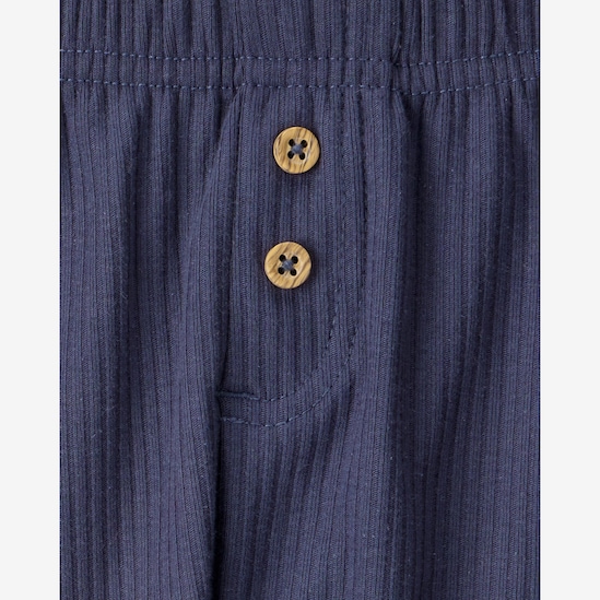 Kit calça bebê 2 peças jogger canelada - multicor | Carter's