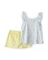 Conjunto curto infantil 2 peças limão - multicor | Carter's