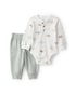 Conjunto longo infantil 2 peças avião - multicor | Carter's