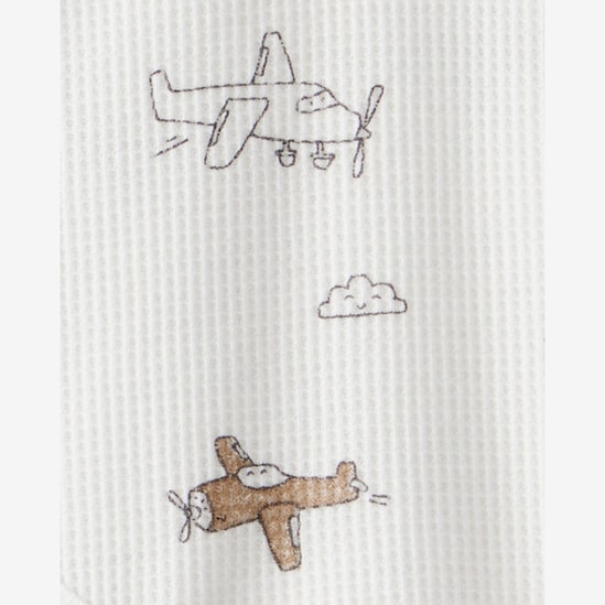 Conjunto longo infantil 2 peças avião - multicor | Carter's