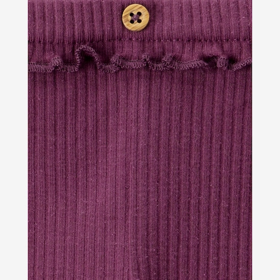 Kit calça bebê 2 peças caneladas - multicor | Carter's