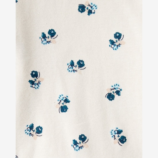 Salopete bebê veludo cotelê com blusa e meia calça - multicor | Carter's