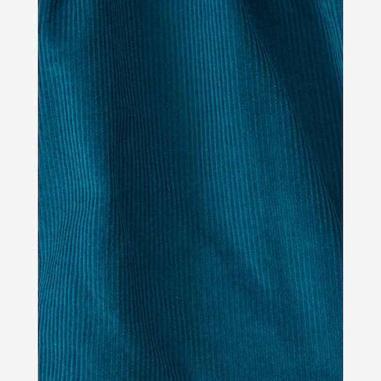 Salopete bebê veludo cotelê com blusa e meia calça - multicor | Carter's