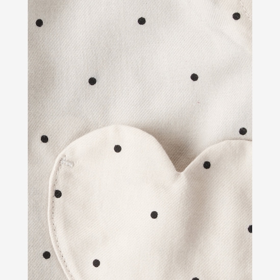 Salopete bebê poá com blusa e meia calça - multicor | Carter's