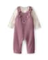 Jardineira bebê sherpa com blusa - multicor | Carter's
