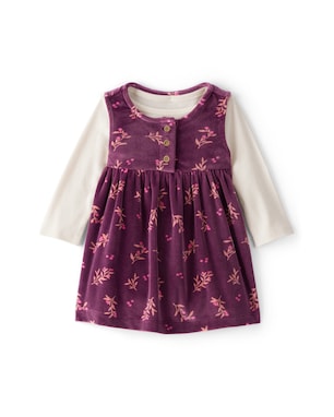 Salopete bebê em plush com body - multicor | Carter's