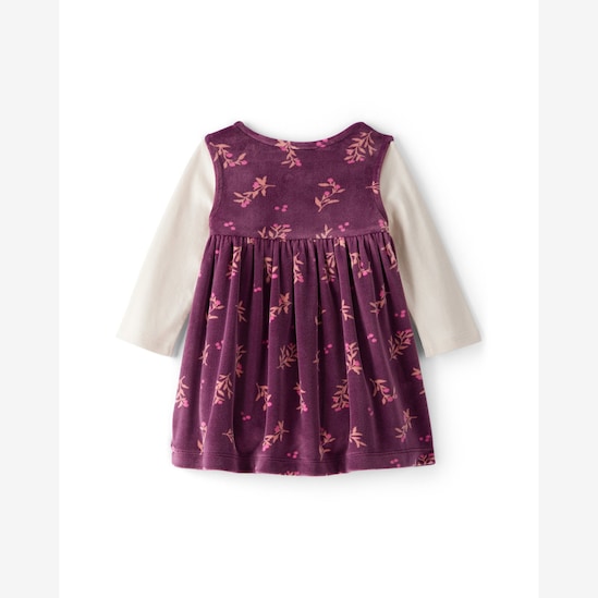 Salopete bebê em plush com body - multicor | Carter's