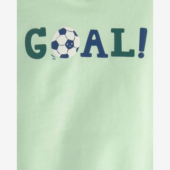 Conjunto curto bebê 2 peças goal - multicor | Carter's
