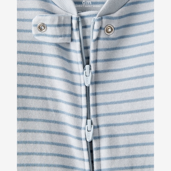 Macacão bebê com pezinho foca - azul | Carter's