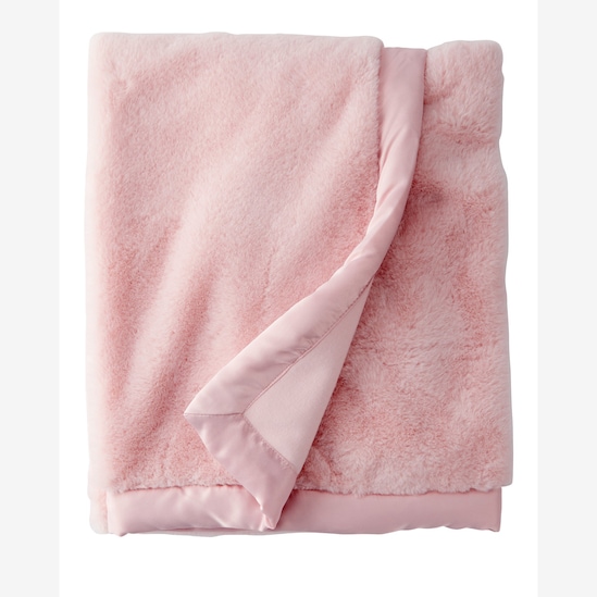Cobertor bebê peluciado - rosa | Carter's