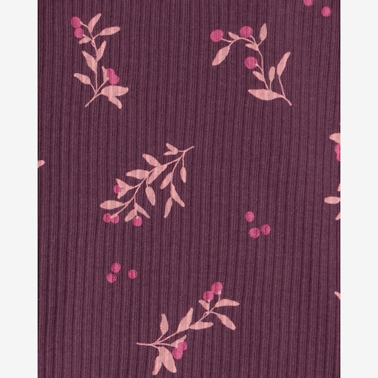 Conjunto longo bebê 3 peças floral - multicor | Carter's