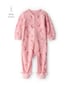 Macacão bebê em fleece coelhinhos - rosa | Carter's