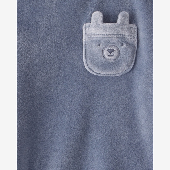 Conjunto longo bebê 2 peças em plush - multicor | Carter's