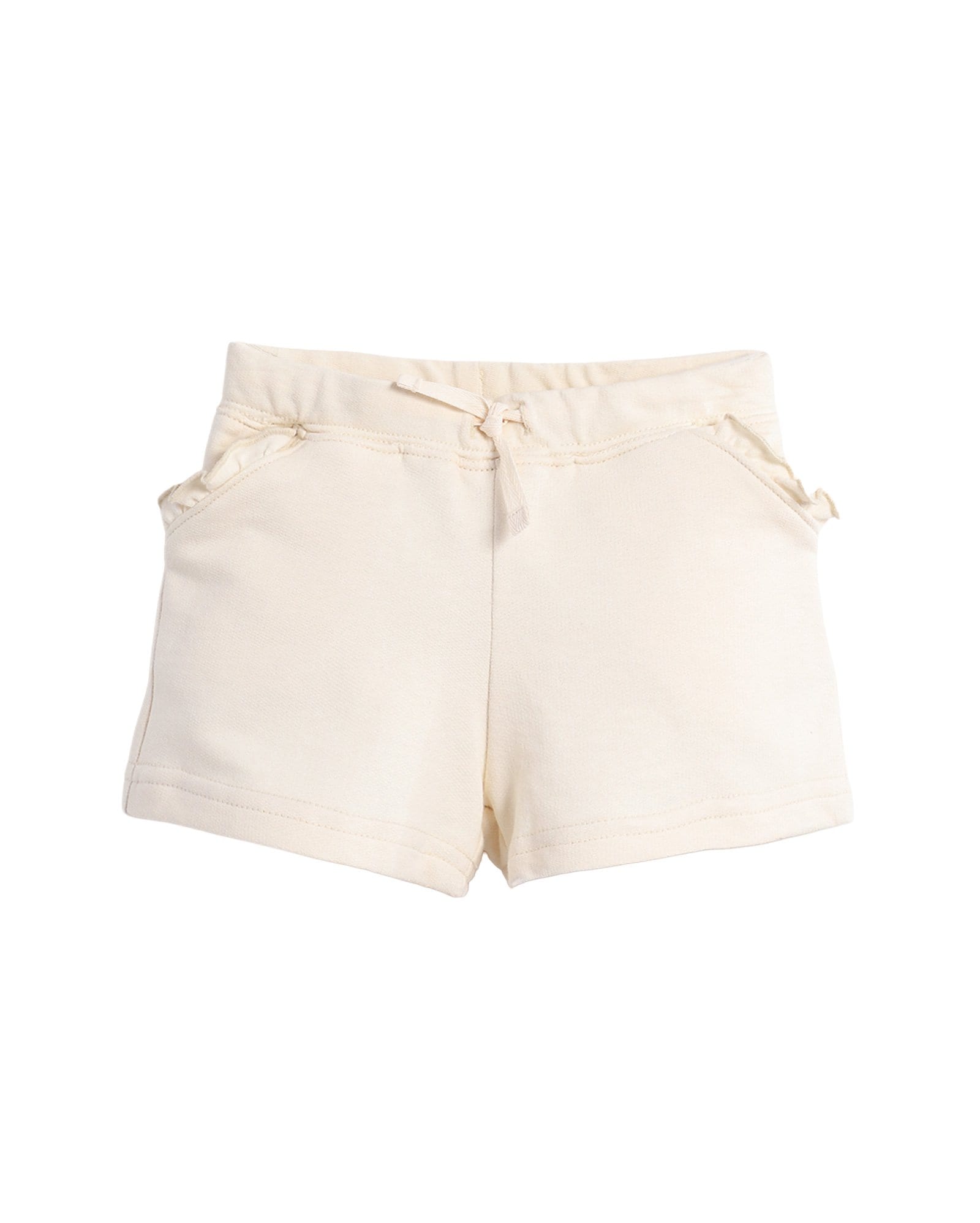 Short infantil relaxed com babados - bege | Carter's