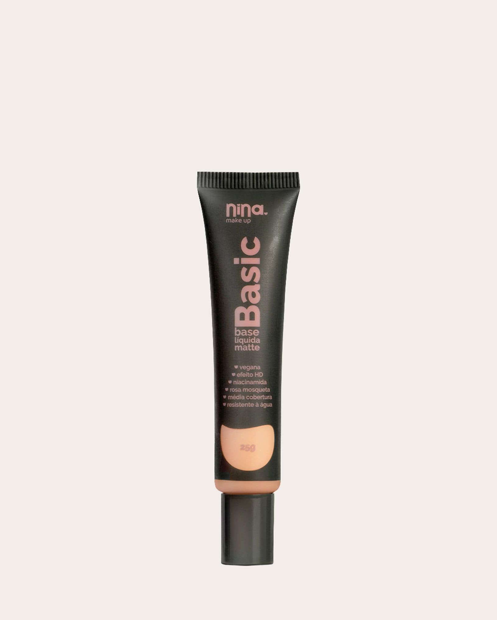 Base líquida Basic cor 2 25g | Nina Makeup