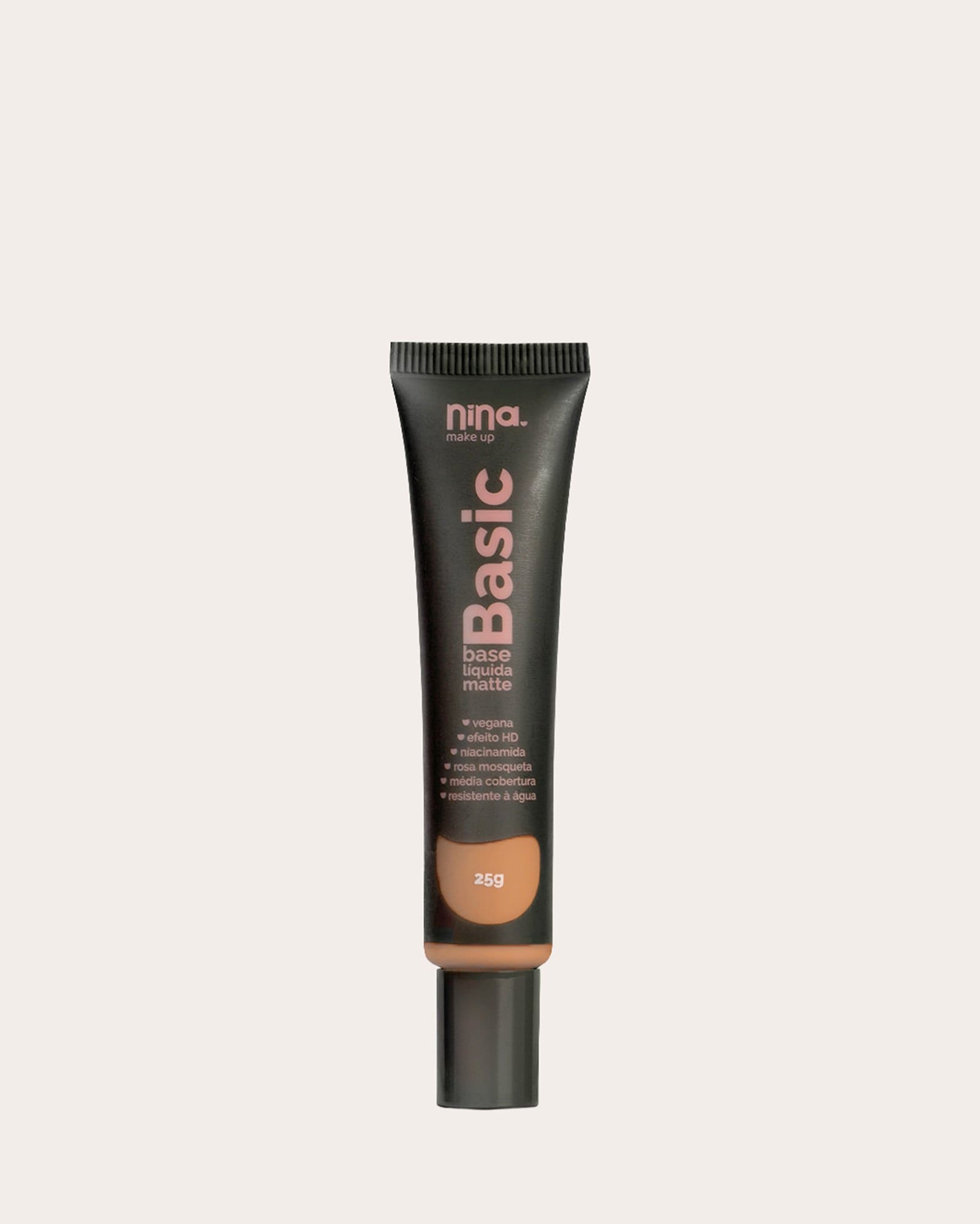 Base líquida Basic cor 9 25g | Nina Makeup