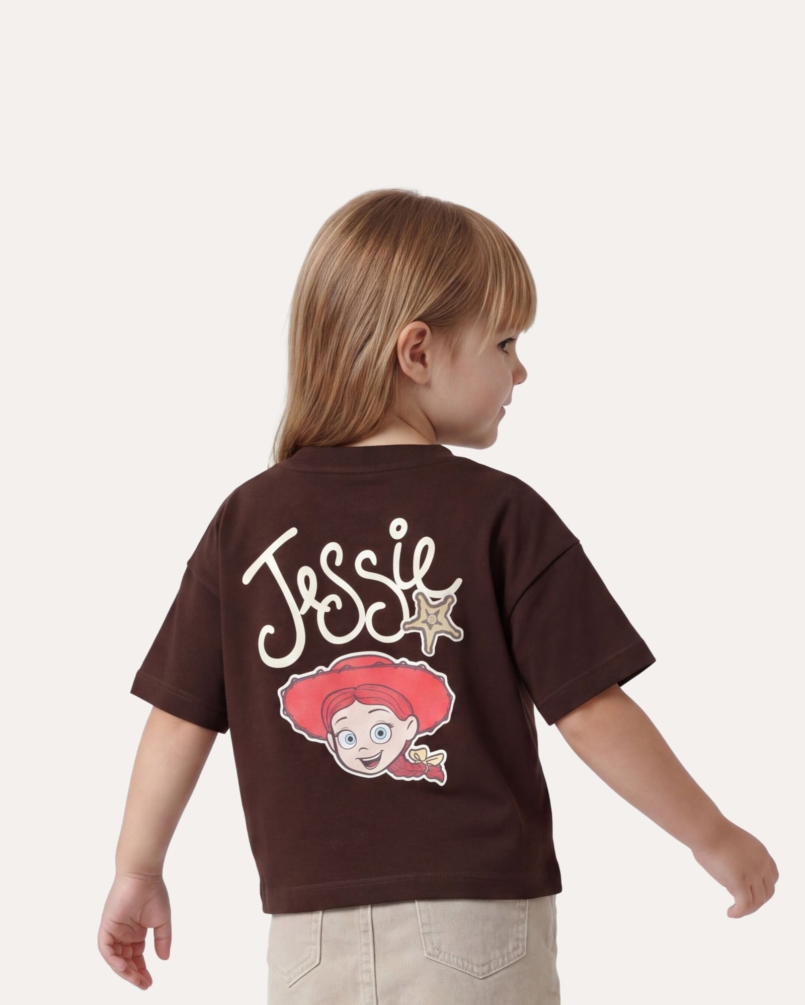 Camiseta infantil Jessie 1-6A - marrom | Disney
