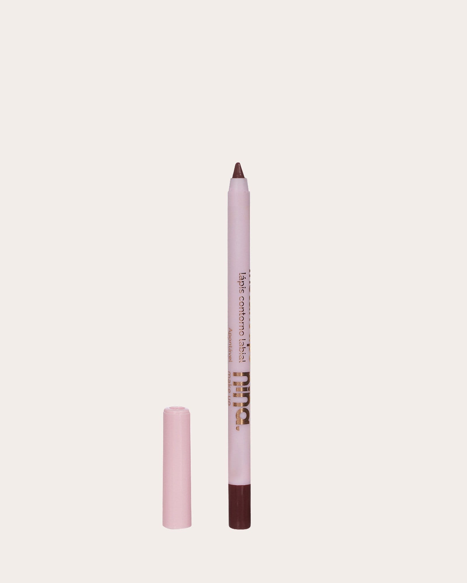Lápis para contorno Instant Lips cor doce desejo 1,8g | Nina Makeup