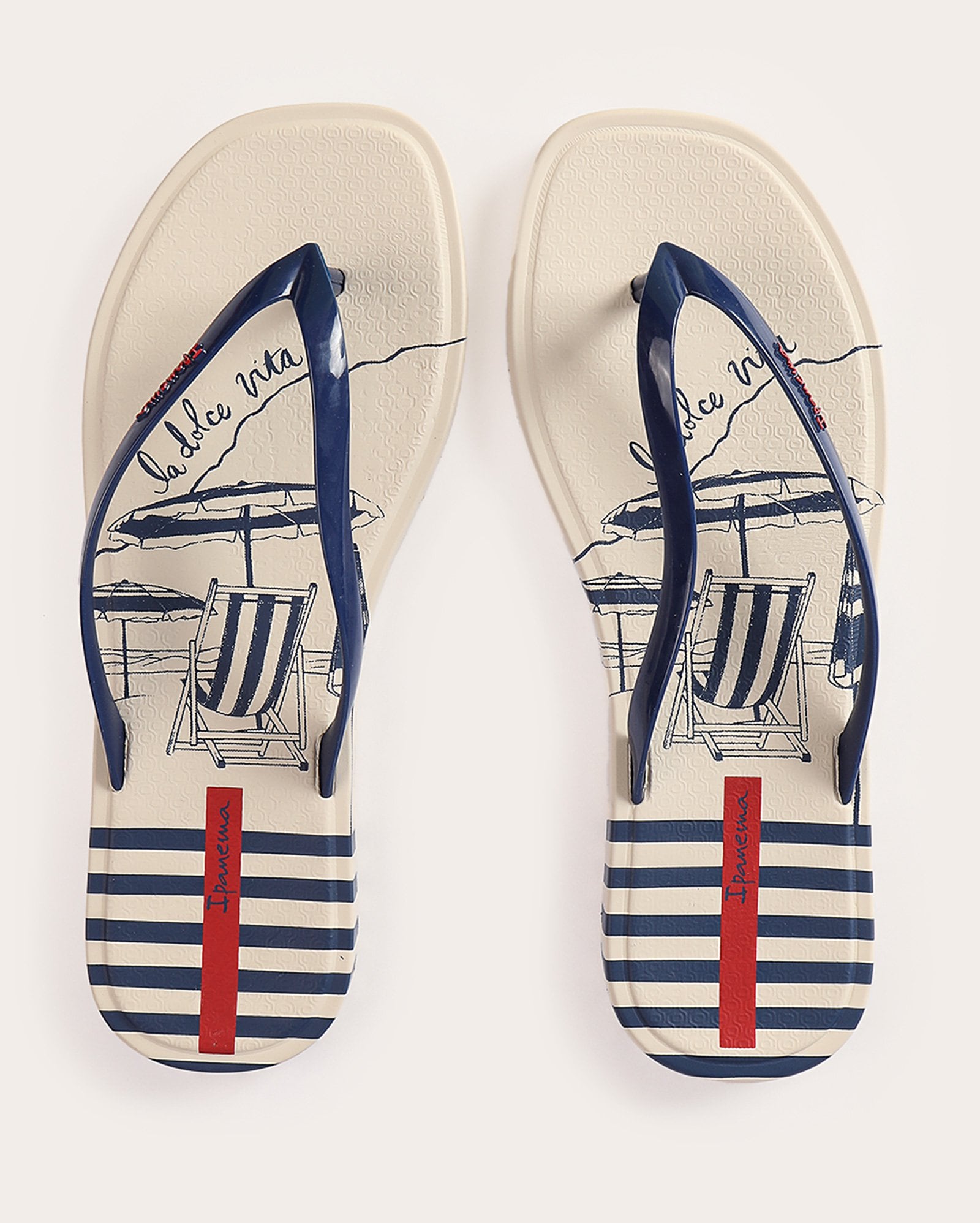 Chinelo feminino slim La Dolce Vitta - off-white | Ipanema