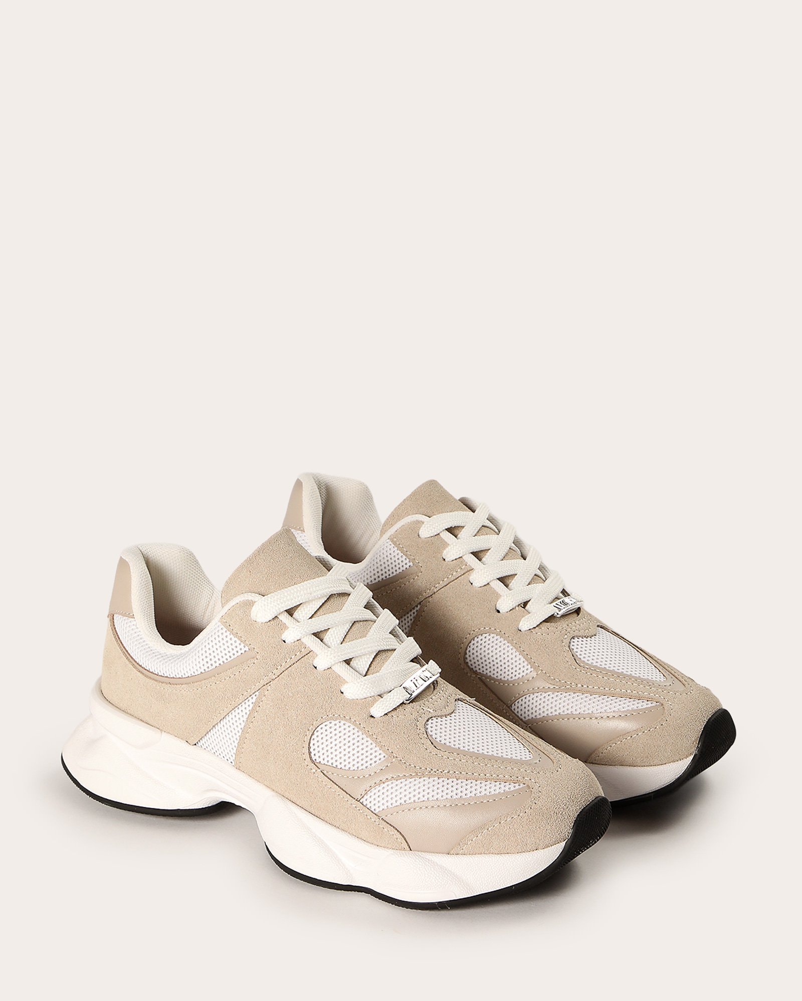 Riachuelo | Tênis feminino chunky casual - bege | Vizzano