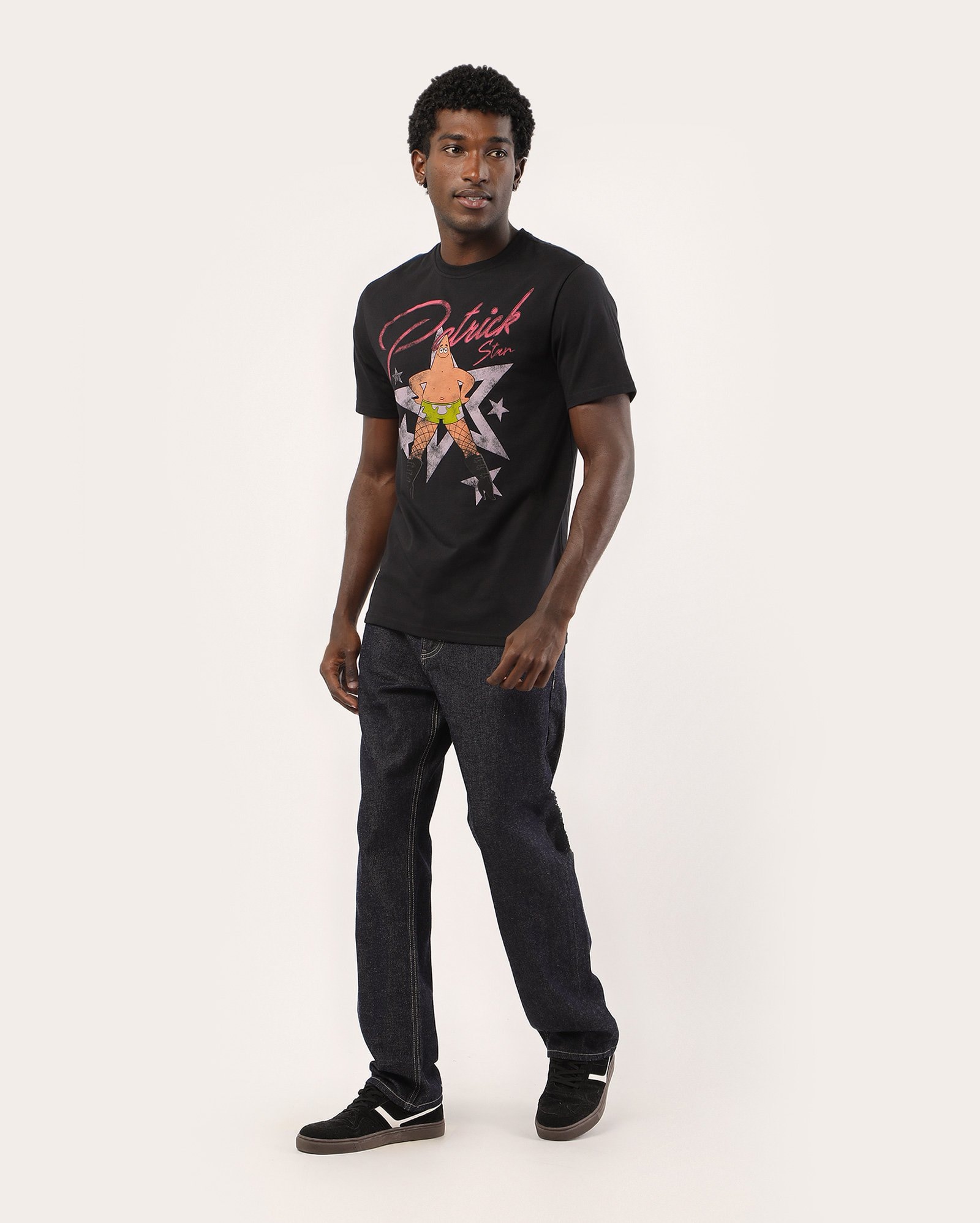 Camiseta masculina regular Patrick Star | FANLAB