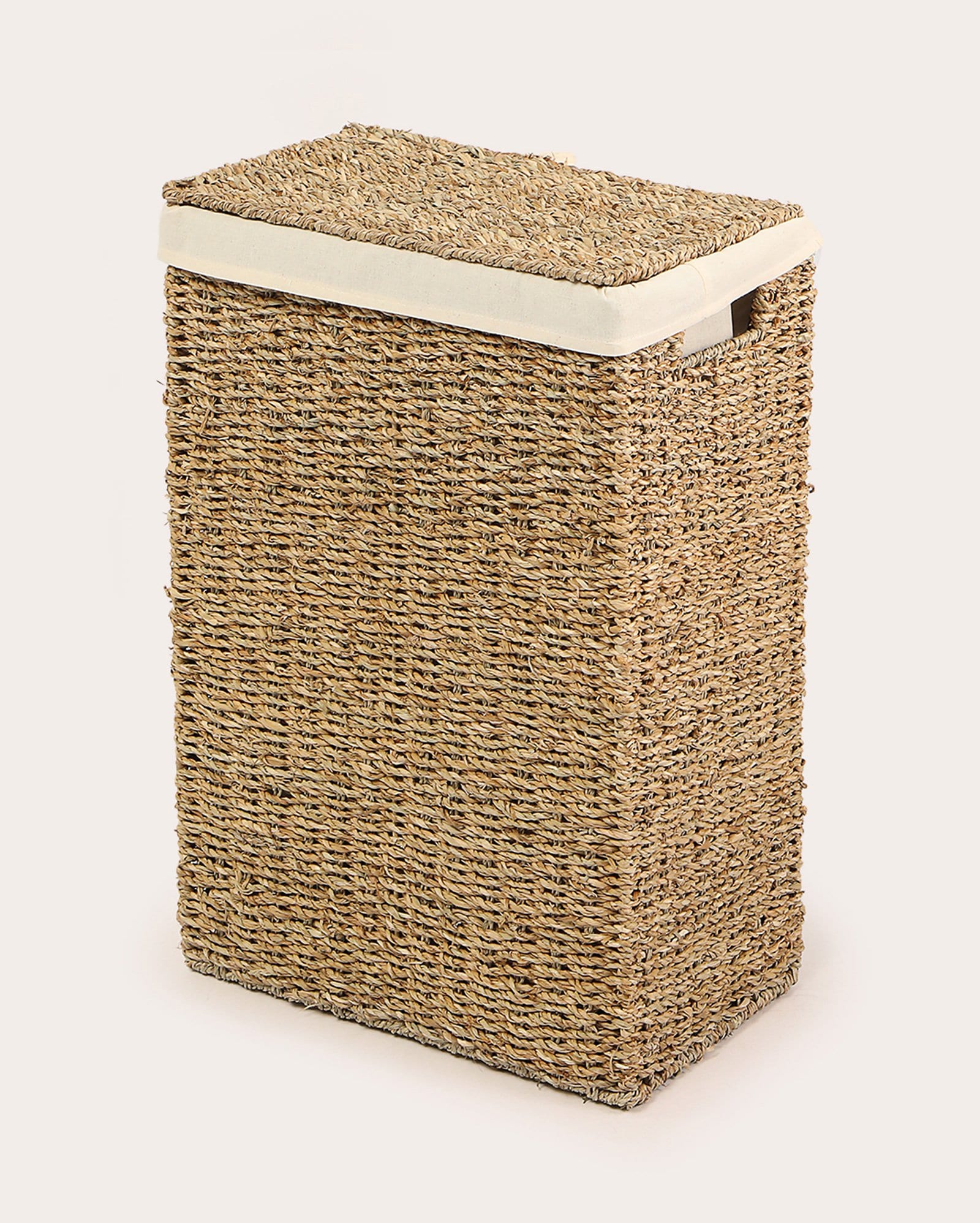 Cesto de roupas 55cm - bege | Casa Riachuelo