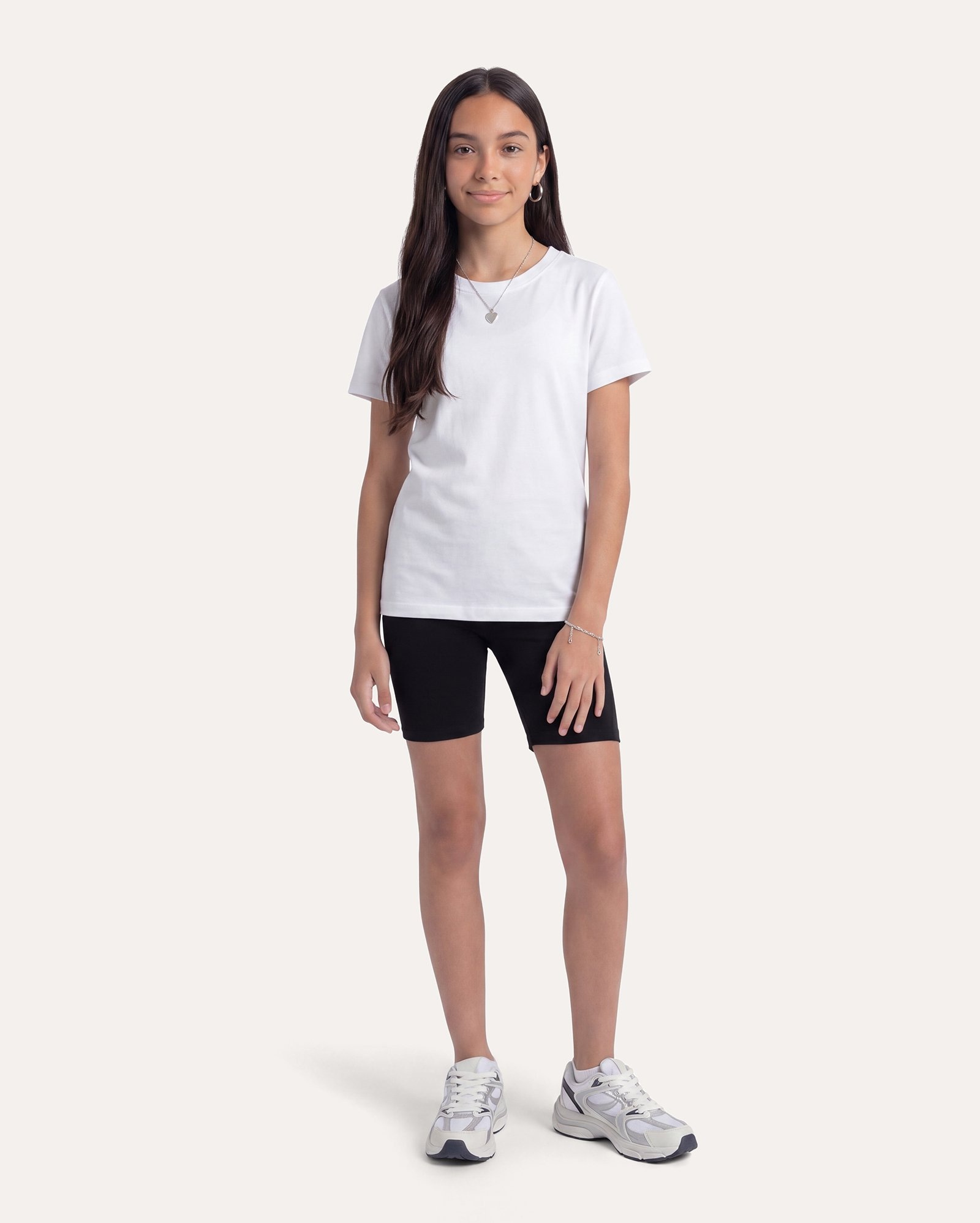 Short legging infantil 6-14A - preto