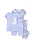 Pijama infantil 4 peças lua e estrelas - multicor | Carter's