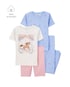 Pijama infantil 4 peças cavalinho e botas - multicor | Carter's