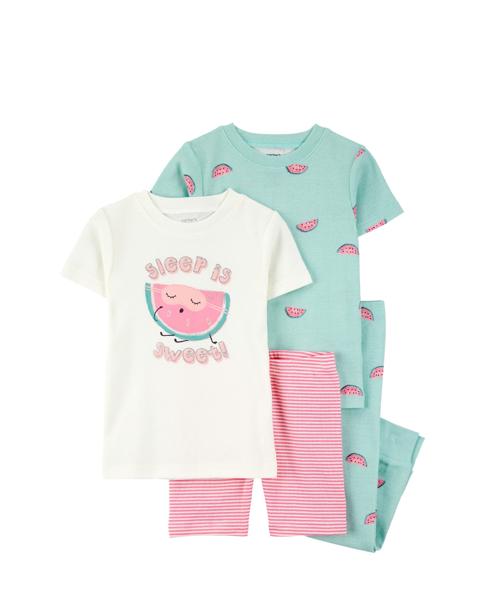 Pijama infantil 4 peças melancia - multicor | Carter's