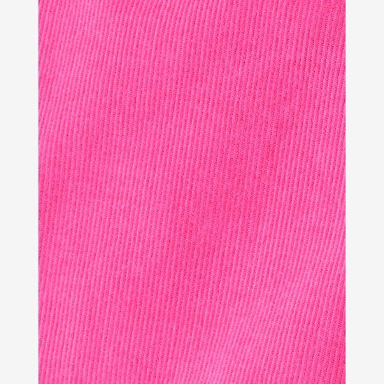 Calça sarja infantil baggy corações - rosa | Carter's