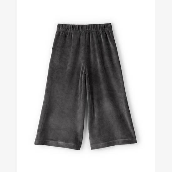 Calça infantil relaxed em plush - cinza | Carter's