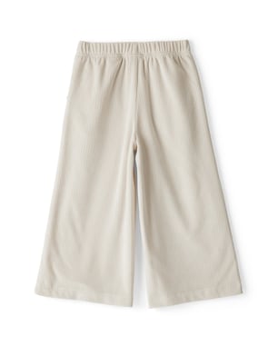 Calça infantil relaxed em plush - off-white | Carter's