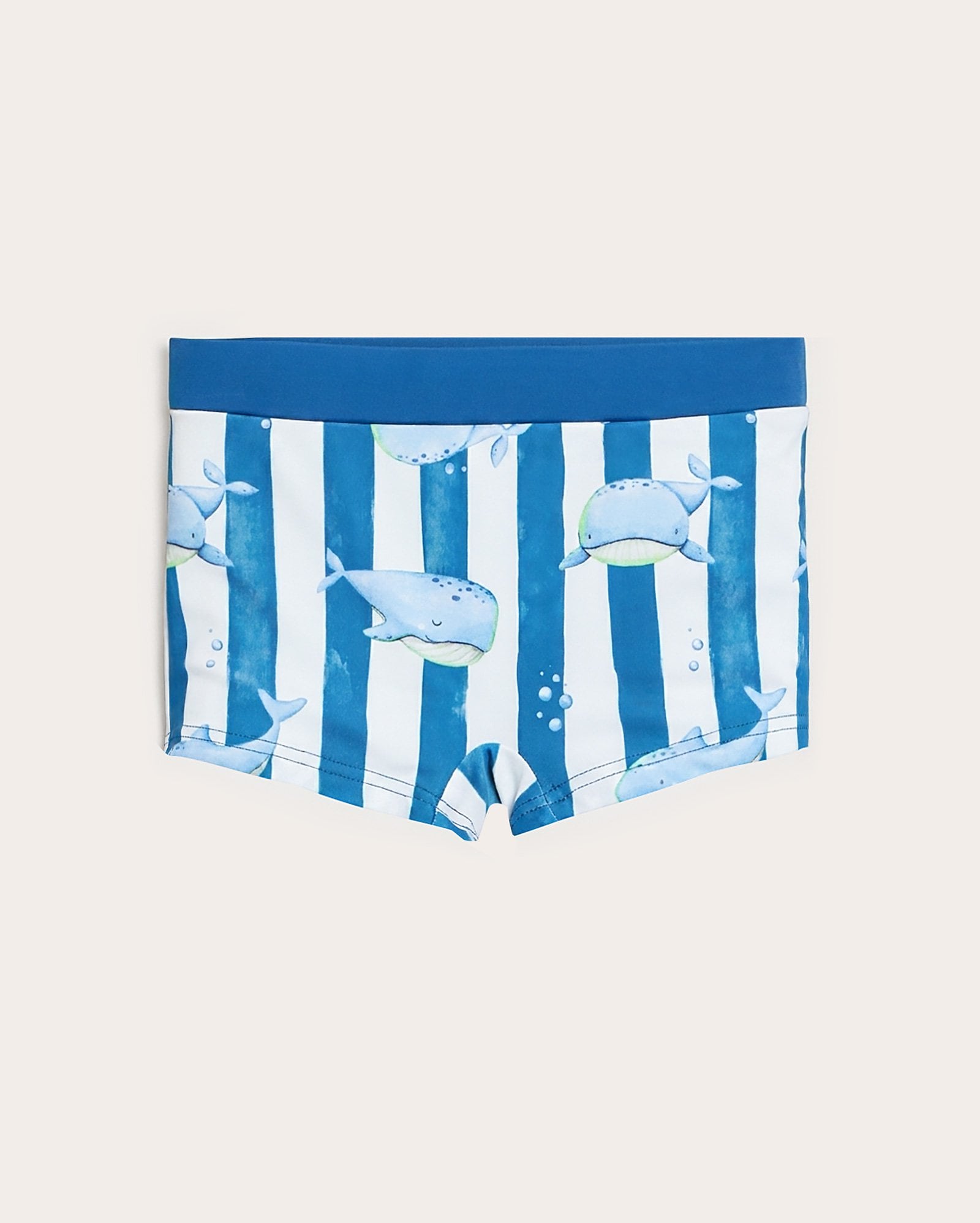 Sunga infantil boxer estampada 1-6A - Azul