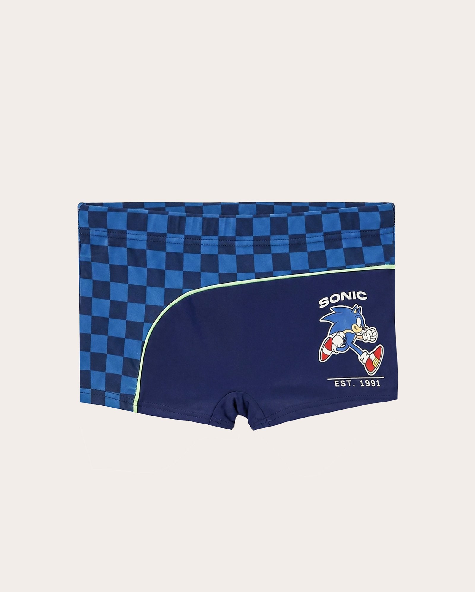 Sunga infantil boxer Sonic 4-12A - Azul | SEGA