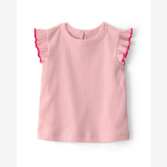 Jardineira jeans bebê com blusa - multicor | Carter's